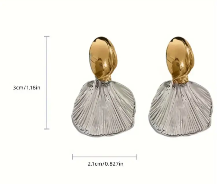 Dainty Shell Earrings Design