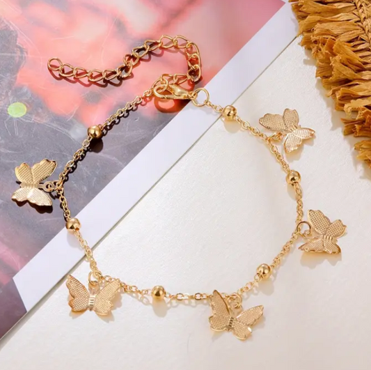 Butterfly Charm Bracelet