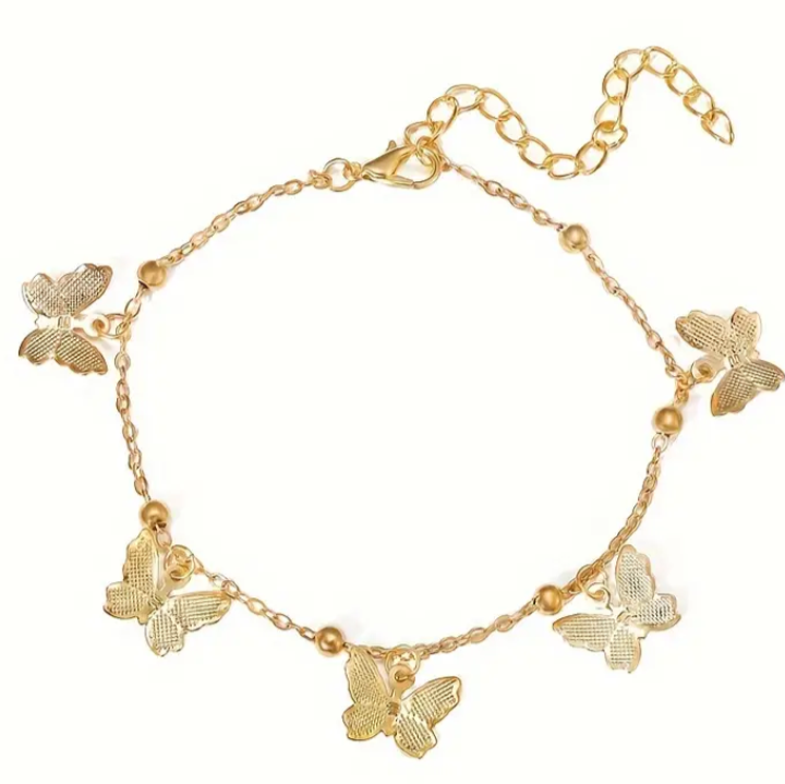 Butterfly Charm Bracelet