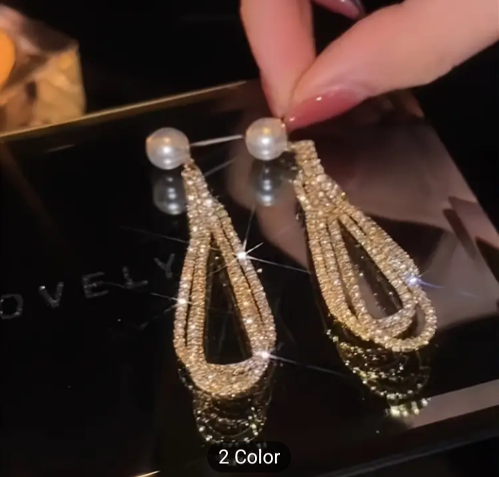 Artificial Pearl Earrings