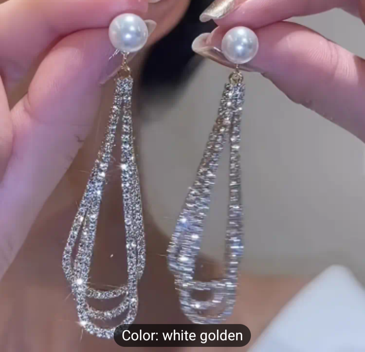 Artificial Pearl Earrings