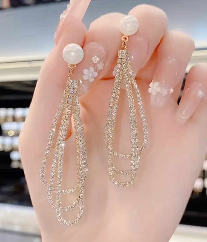 Artificial Pearl Earrings