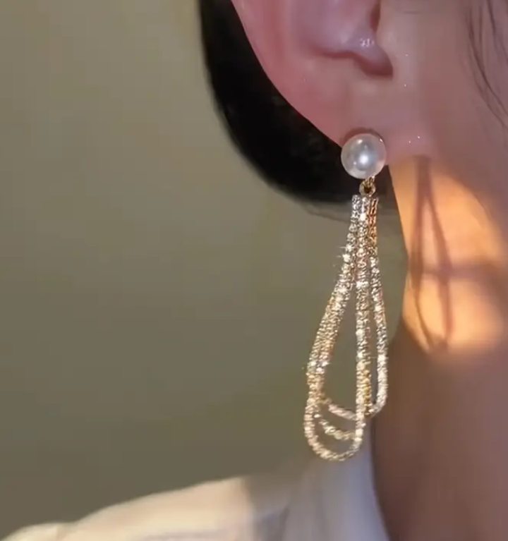 Artificial Pearl Earrings