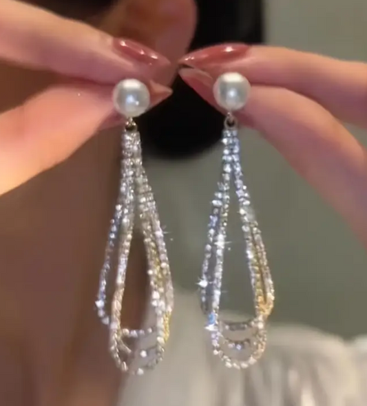 Artificial Pearl Earrings