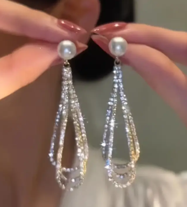 Artificial Pearl Earrings