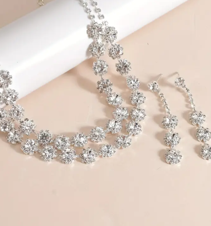 Crystal Floral Motifs Set