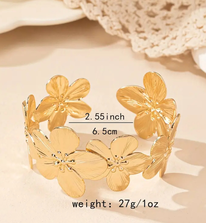 European Style Flower Bracelet