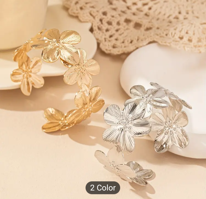 European Style Flower Bracelet