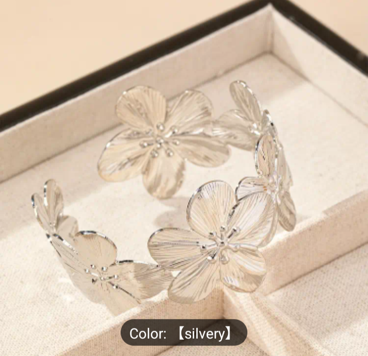 European Style Flower Bracelet