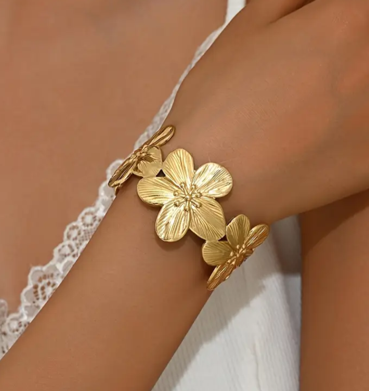 European Style Flower Bracelet