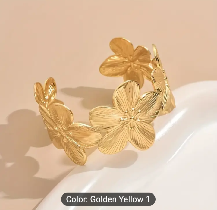 European Style Flower Bracelet