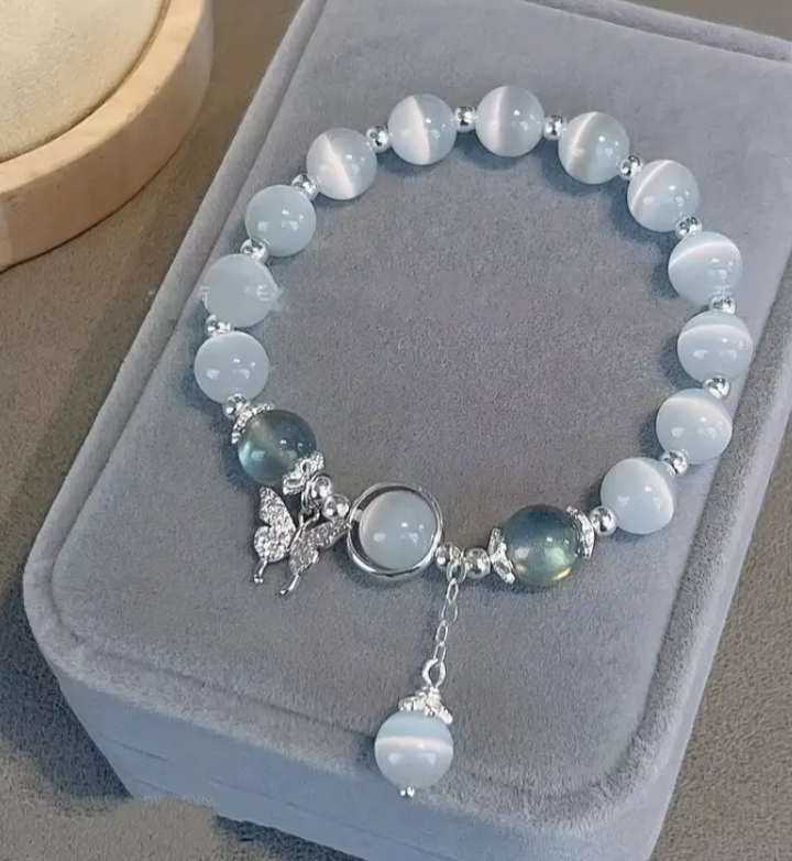 Cat's Eye Stone Bracelet