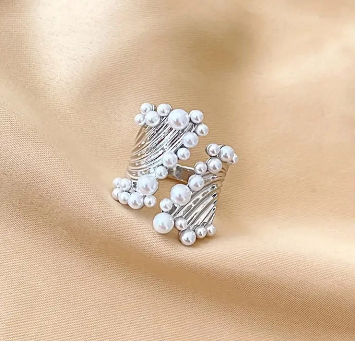 Imitation Pearl Ring
