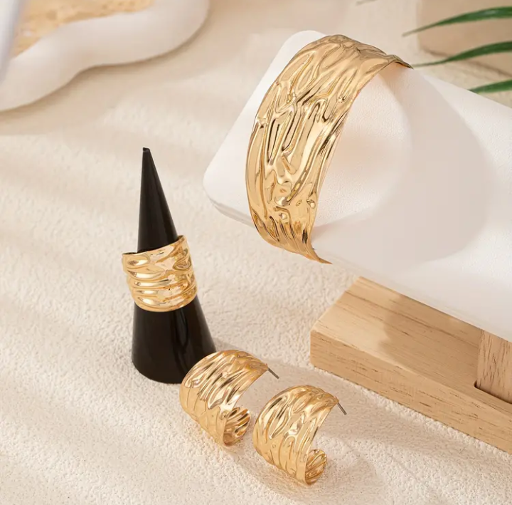 4 Pcs Bohemian Style Bracelet Set