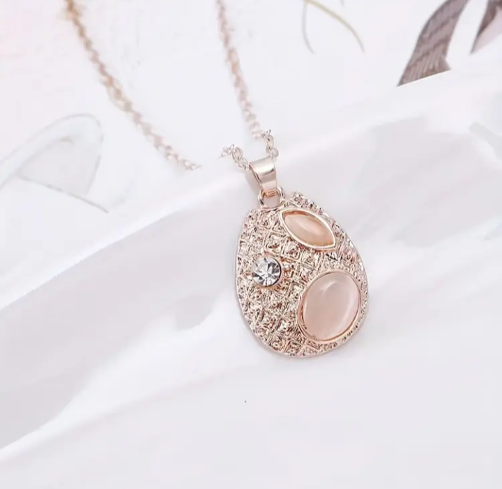 Tribal Style Rose Jewelry Set