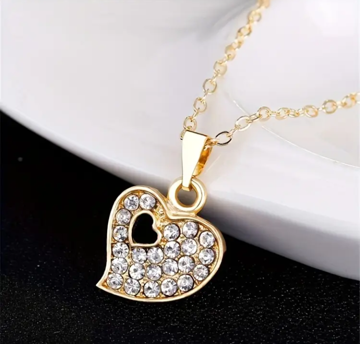 Love Themed Rhinestone Set