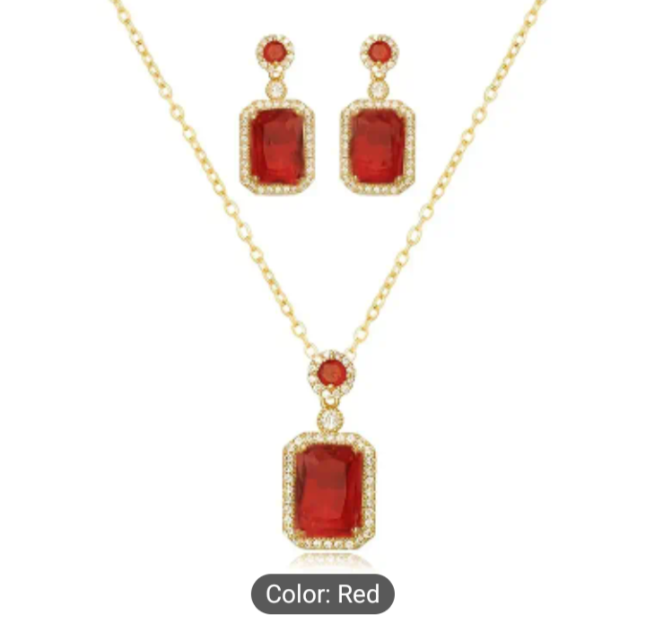 Luxury 2 pcs Jewelry Set