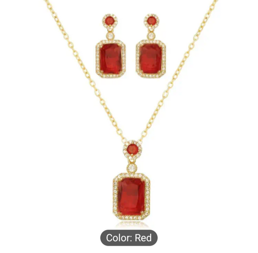 Luxury 2 pcs Jewelry Set